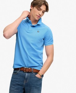 superdry Vintage Destroy Polo Shirt – 100% bawełna, krój relaxed
