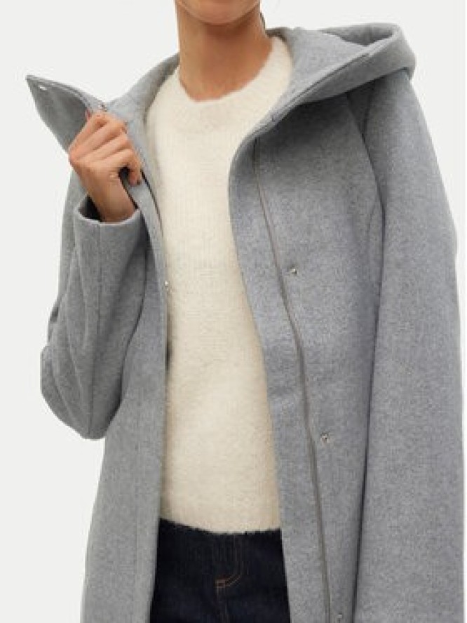 Vero Moda Płaszcz przejściowy Popliva 10310779 Szary Regular Fit