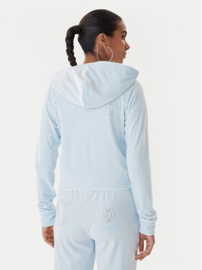 Juicy Couture Bluza Madison JCWAS225306 Błękitny Slim Fit