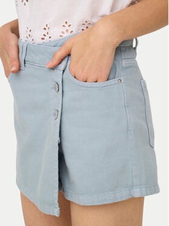 ONLY Spódnico-szorty Milly 15338617 Błękitny Regular Fit