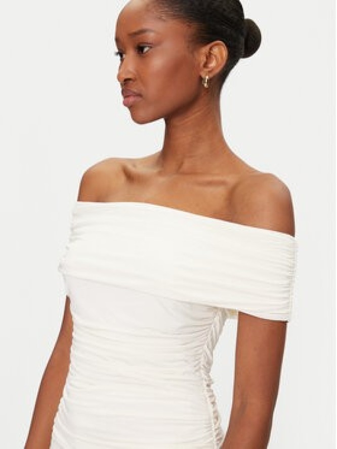 Marciano Guess Bluzka 5GGP04 6259A Écru Regular Fit