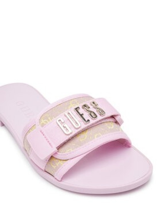 Guess Klapki FLJELY FAL19 Różowy