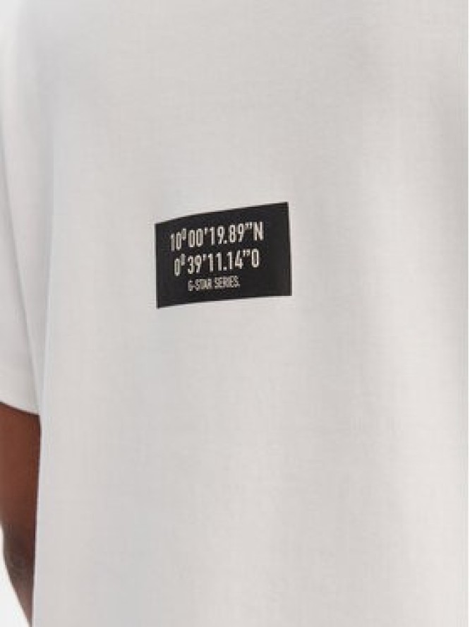 G-Star Raw T-Shirt D28730-D976 Biały Regular Fit