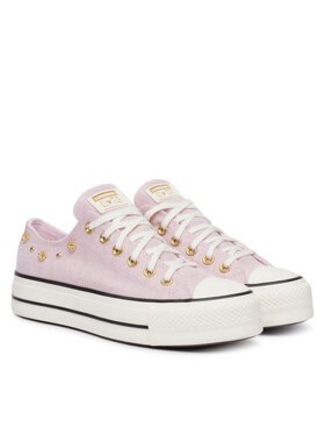 Converse Trampki Chuck Taylor All Star Lift Platform Heathered Glam​ A17595C Różowy