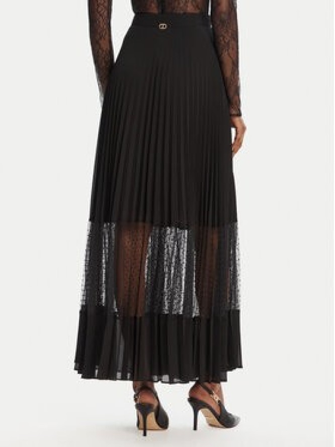 TWINSET Spódnica maxi 252TP2642 Czarny Regular Fit