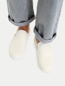 Vans Tenisówki Classic Slip-On VN000D6YC131 Kremowy
