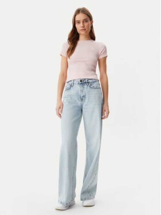 Guess T-Shirt W5GP62 KA0H1 Różowy Regular Fit