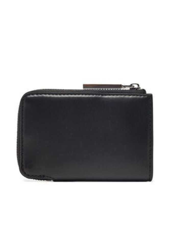 Calvin Klein Portfel Embossed Logo Zip Cardholder K60K613157 Czarny