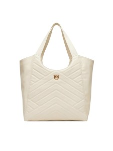 PINKO Torebka Tote Bag PE 25 PLTT 104536 A2AO Biały