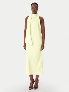 Marella Sukienka koktajlowa Ninfee 2613221083 Kremowy Regular Fit