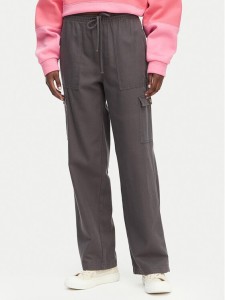 Roxy Spodnie materiałowe Precious ERJNP03584 Granatowy Regular Fit