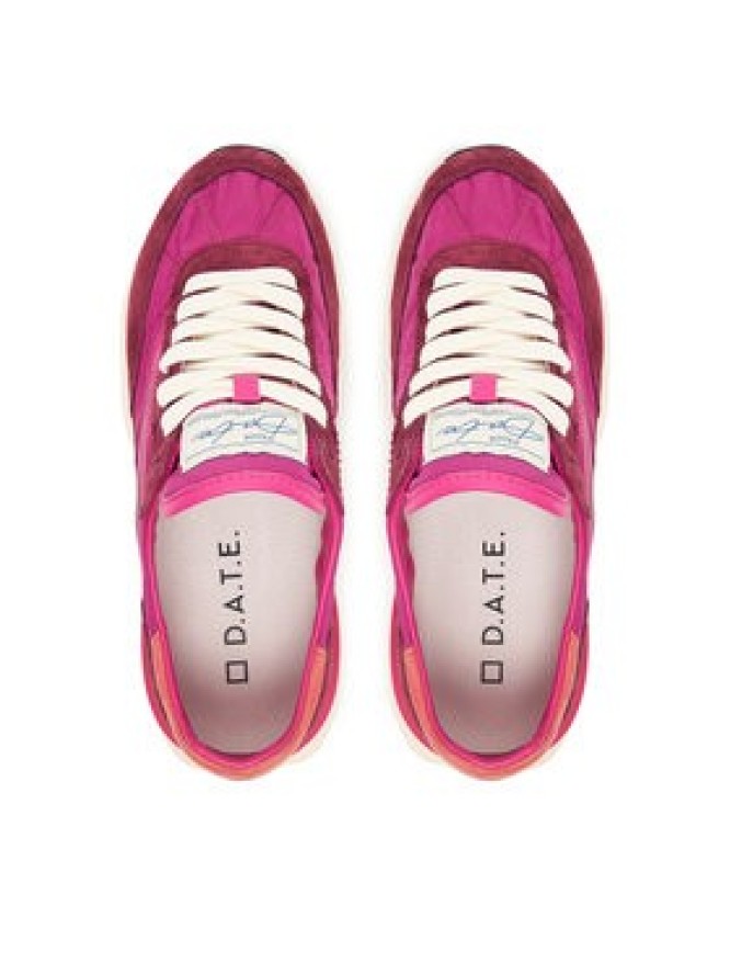 D.A.T.E. Sneakersy Athleta W441-AT-NY Różowy