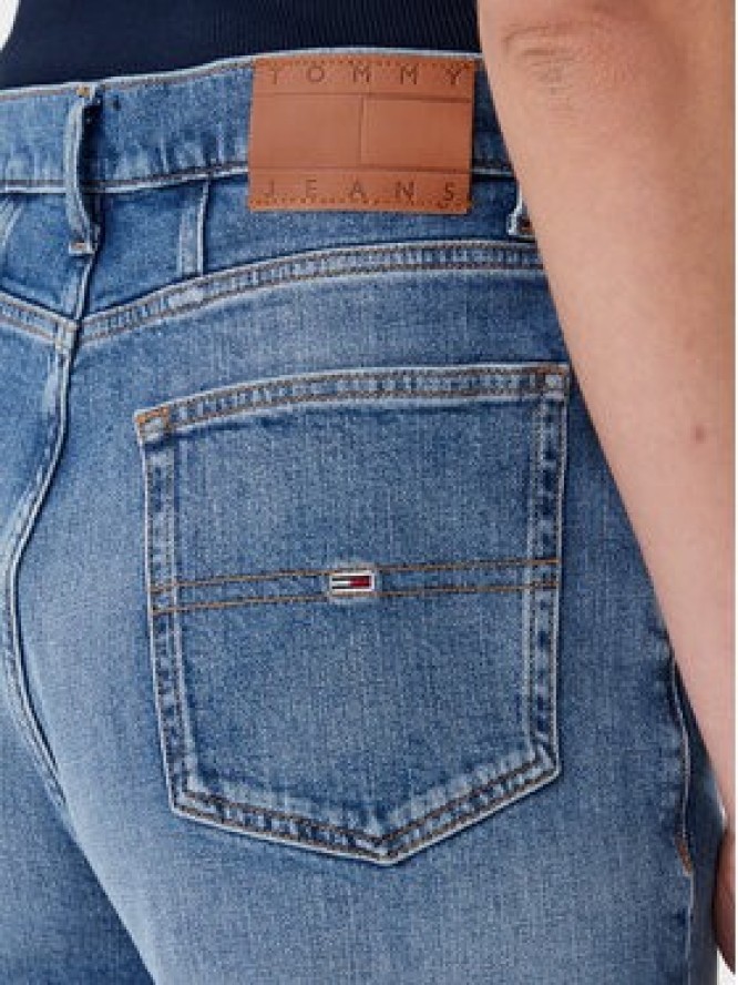 Tommy Jeans Szorty jeansowe DW0DW20092 Niebieski Mom Fit