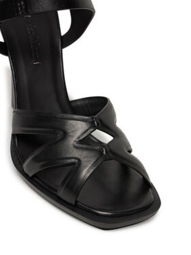 Max Mara Sandały 2514521072600 Czarny