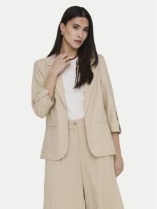 ONLY Marynarka Goa 15363727 Beżowy Regular Fit