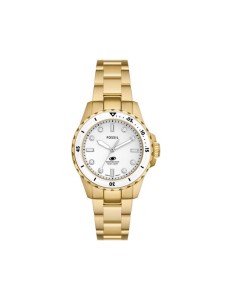 Fossil Zegarek Blue ES5350 Złoty