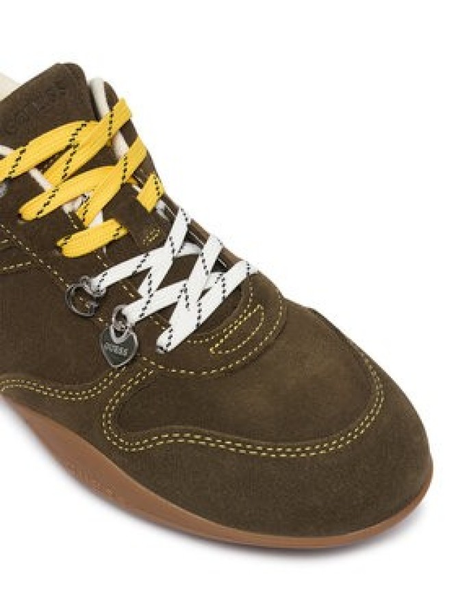 Guess Sneakersy FLFBE2 SUE12 Zielony