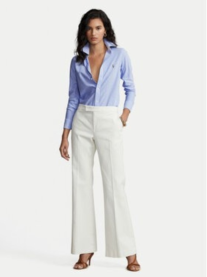 Polo Ralph Lauren Koszula Oxford 211664416 Błękitny Slim Fit