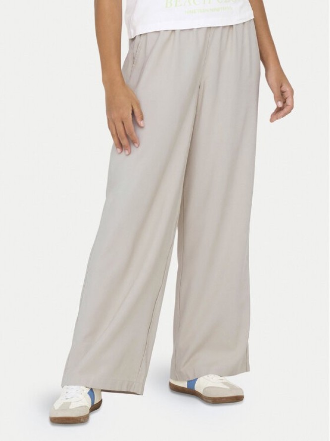 ONLY Spodnie materiałowe Aris 15337956 Beżowy Straight Fit