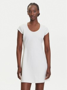 Calvin Klein Jeans Sukienka codzienna LV047C238G Écru Slim Fit