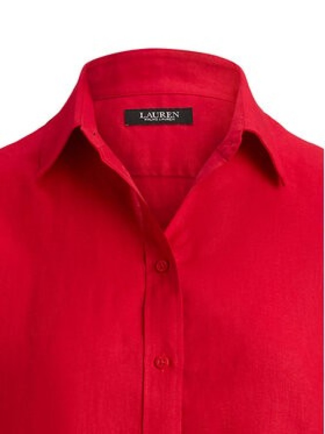 LAUREN RALPH LAUREN Koszula 200782777073 Czerwony Relaxed Fit