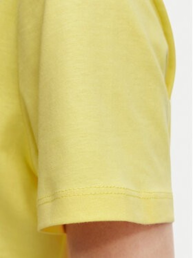 Beverly Hills Polo Club T-Shirt P-SS26W-TS5165188 Żółty Regular Fit