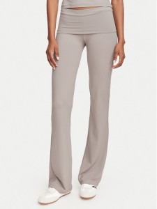 Guess Legginsy V6YB24 K4713 Beżowy ciemny Flare Fit