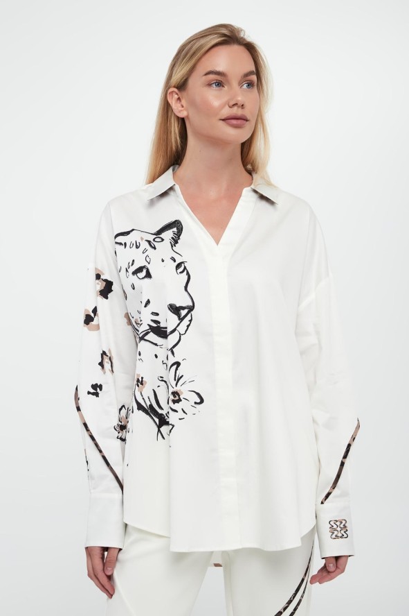 Koszula damska z lwem SPORTALM