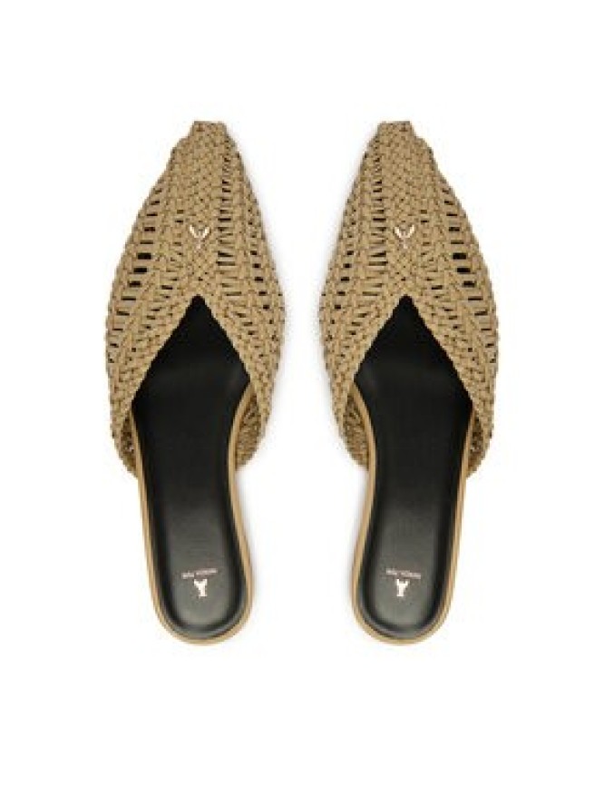 Patrizia Pepe Klapki 8Z0140/L109 Beżowy jasny