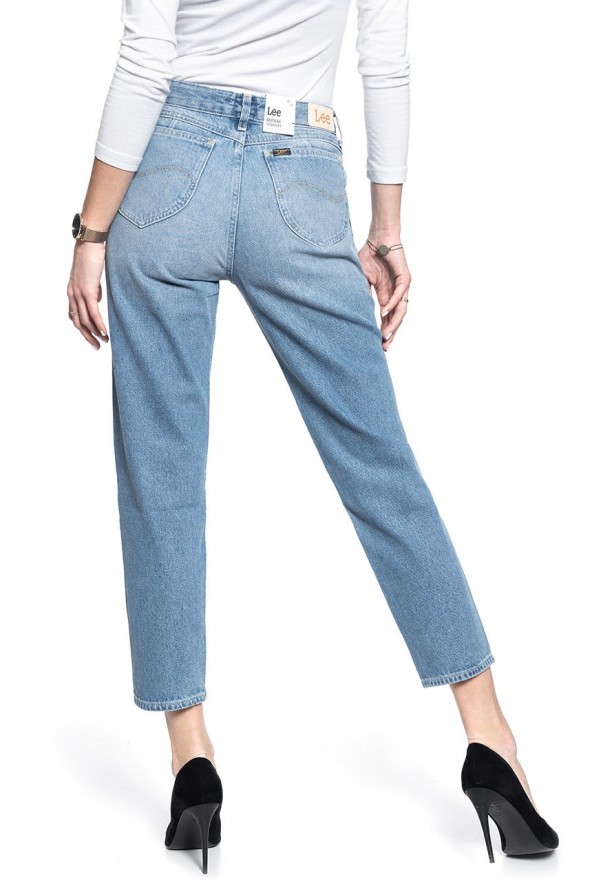 SPODNIE DAMSKIE LEE REGULAR STRAIGHT 90'S CAROL WORN CALLIE L30JGAZM 112106462