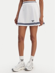 Reebok Spódnica mini Marta RK25491CCW Biały Regular Fit