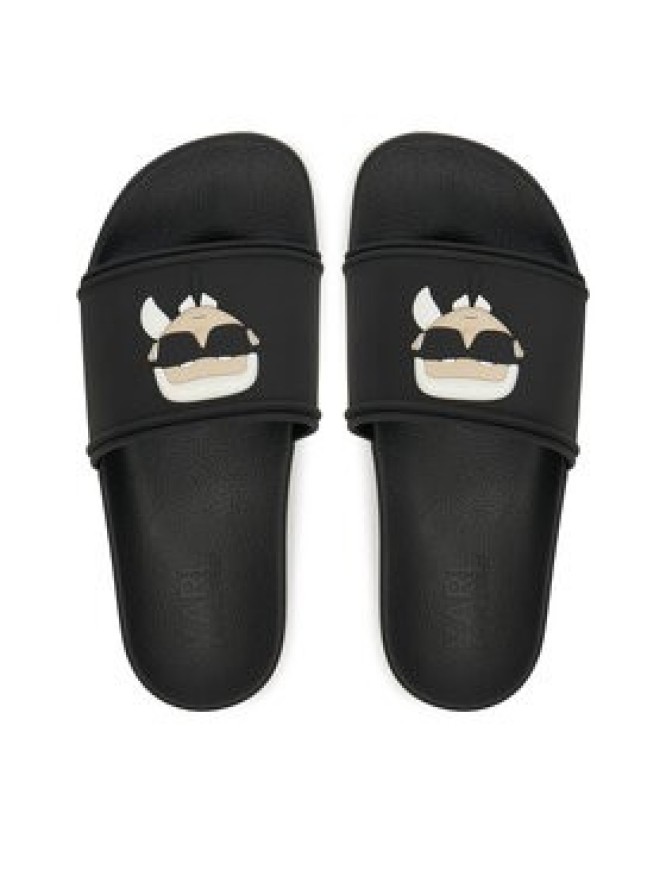 KARL LAGERFELD Klapki Kondo 2.0 KL80905A Czarny