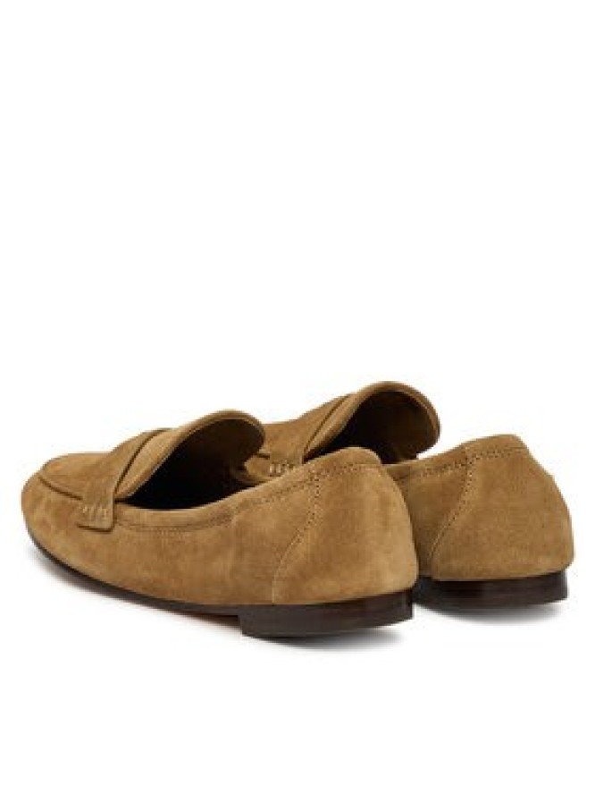 Tory Burch Lordsy Baller Loafe 179145 Brązowy