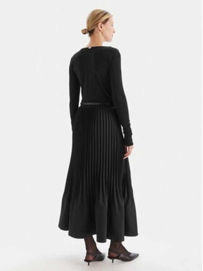 Fracomina Sukienka dzianinowa FS25WD2003W411F9 Czarny Slim Fit