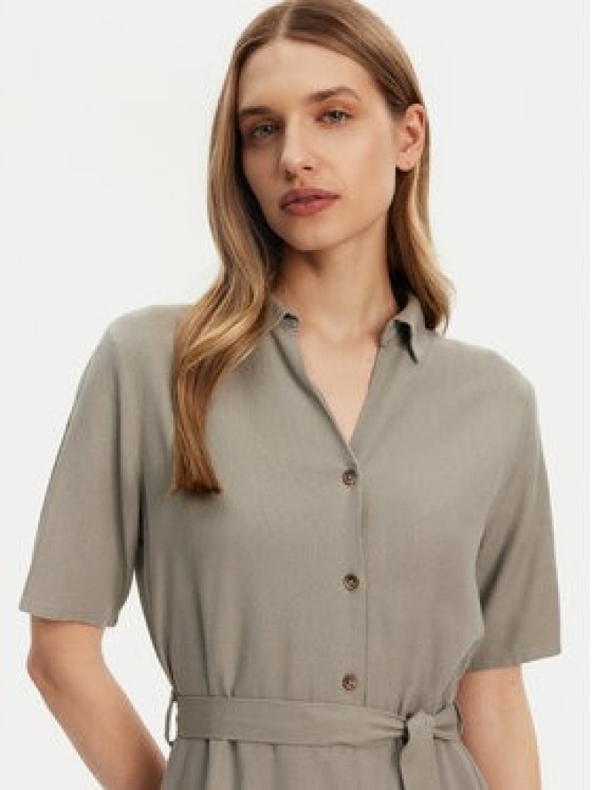 JDY Sukienka letnia Say 15338771 Beżowy Regular Fit