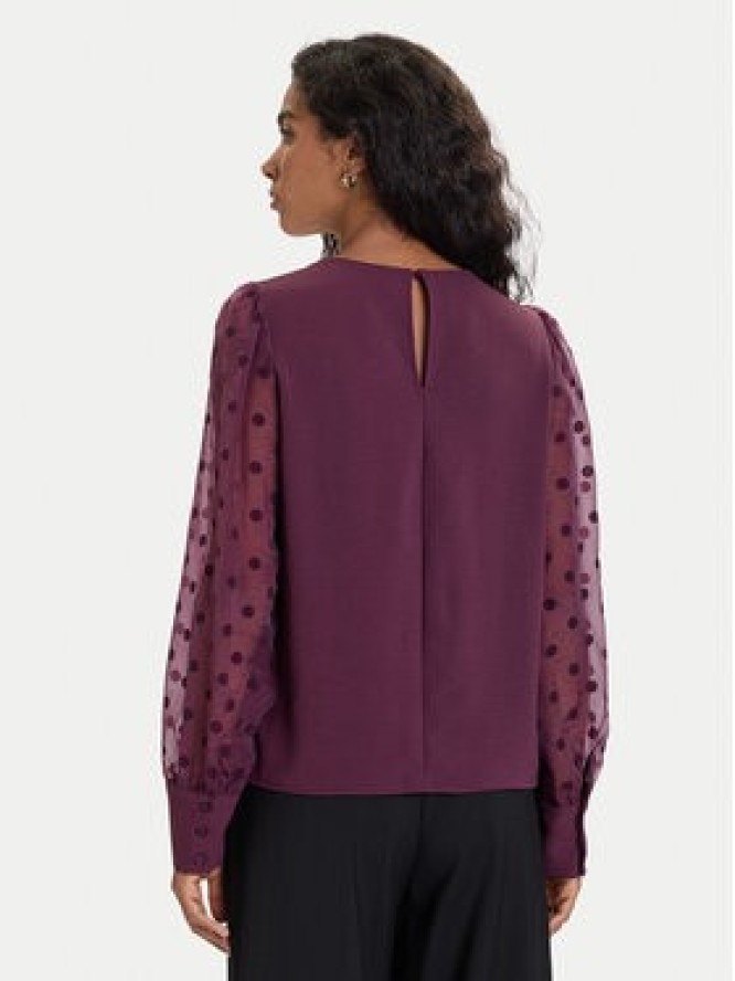 Vero Moda Bluzka Alva 10337474 Fioletowy Regular Fit
