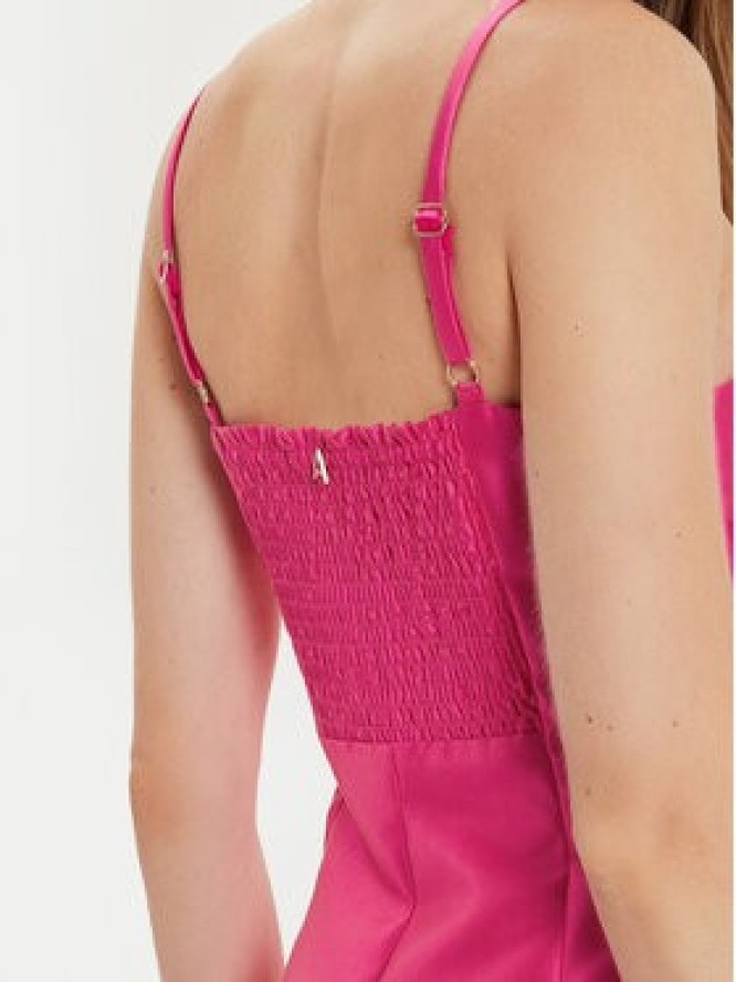 TWINSET Sukienka wieczorowa 242AT2112 Różowy Regular Fit