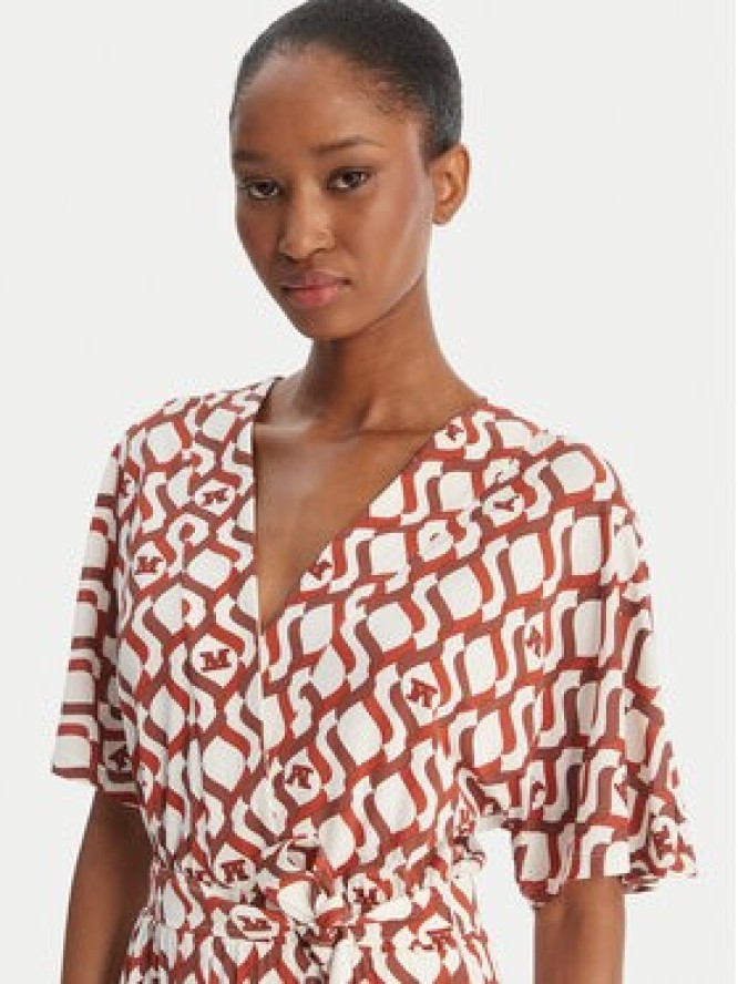 Max Mara Beachwear Kombinezon Egrege 2616641029 Miedziany Regular Fit