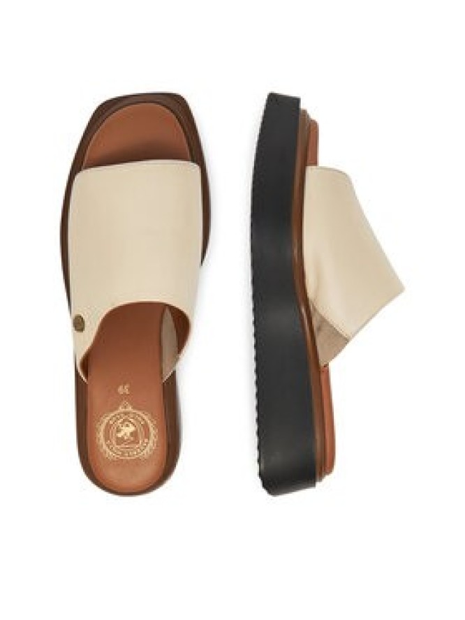 Beverly Hills Polo Club Klapki WI44-CAGE-03 Écru