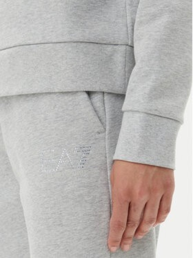 EA7 Emporio Armani Bluza 7W000095 AF12473 O8002 Szary Regular Fit