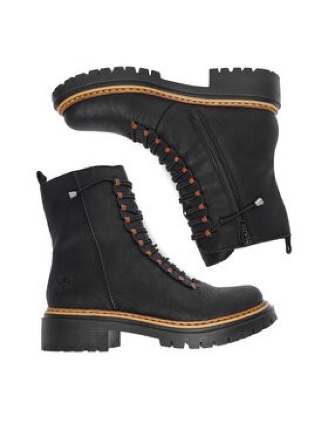 Rieker Trzewiki CEO-72653-00 Czarny