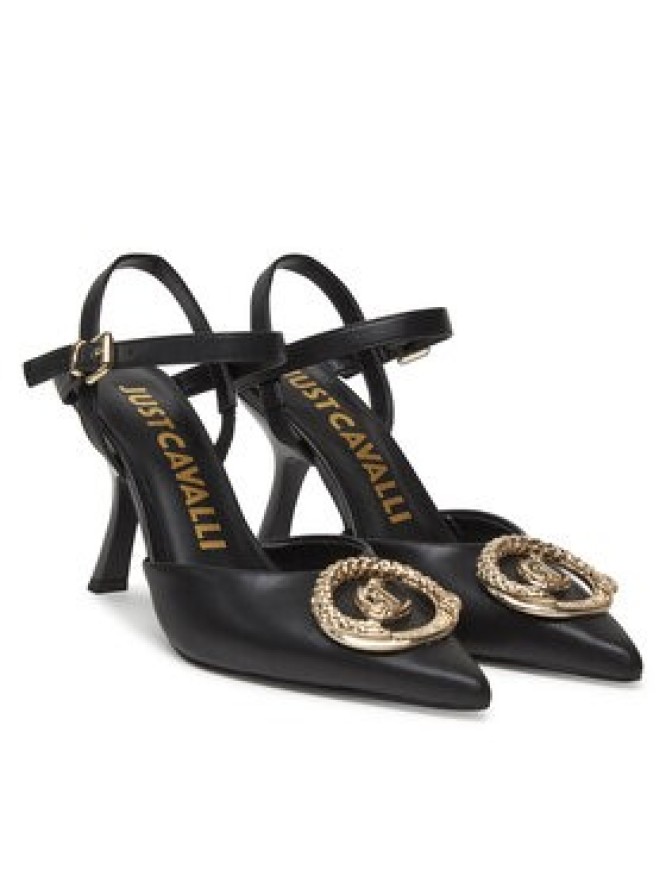 Just Cavalli Sandały 78RA3S12 ZP273 Czarny