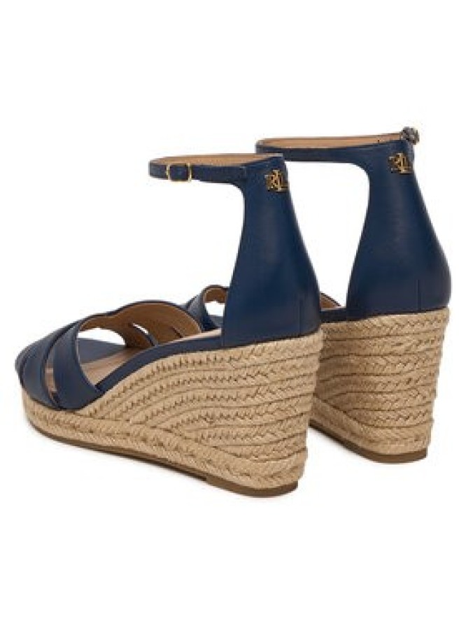 LAUREN RALPH LAUREN Espadryle Nellie 802P04433003 Granatowy