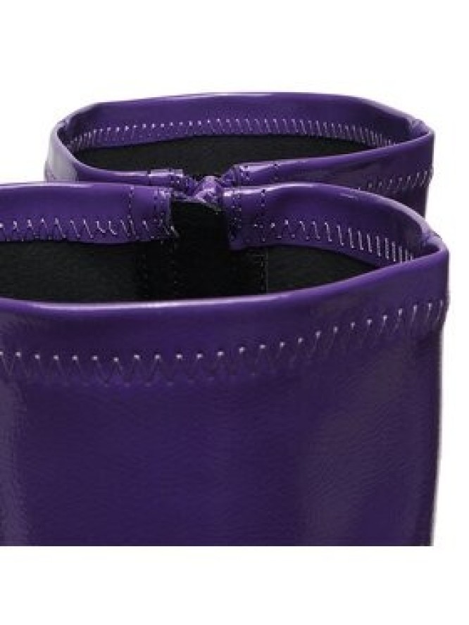 Jenny Fairy Kozaki GLOSSY-02KW Fioletowy