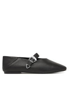 Tommy Jeans Baleriny Tjw Ballerina Nappa Leather EN0EN03043 Czarny