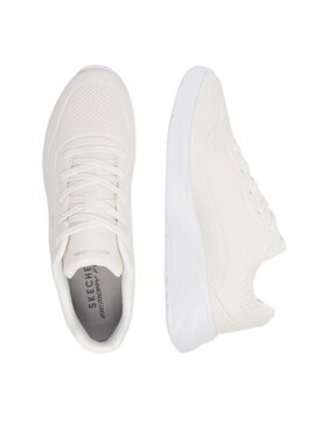 Skechers Sneakersy C-UNO LIGHT 8750063 WHT Kremowy