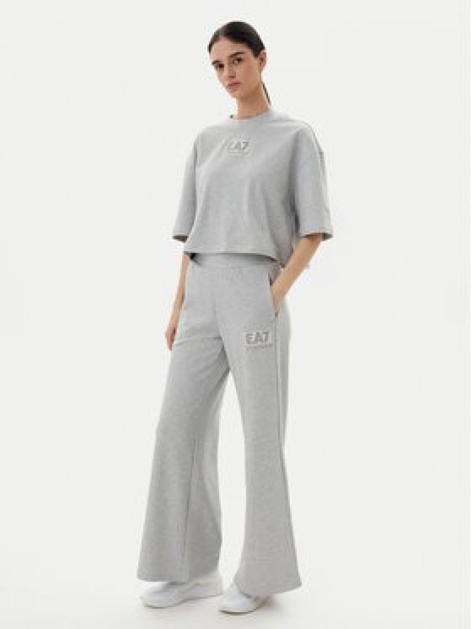 EA7 Emporio Armani T-Shirt 7W000177 AF12473 O8002 Szary Loose Fit