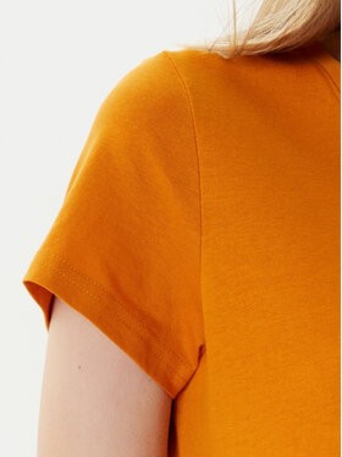 Mustang T-Shirt Alma 1016155 Pomarańczowy Regular Fit