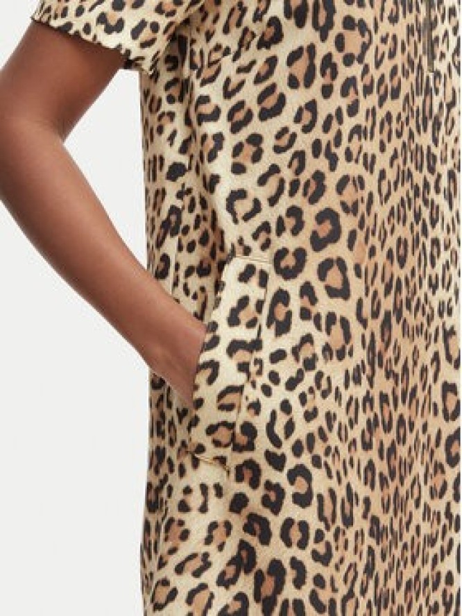 LOLA CASADEMUNT Sukienka codzienna LS2616134 Brązowy Loose Fit