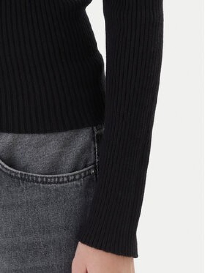 Kontatto Sweter 3M0830C Czarny Slim Fit